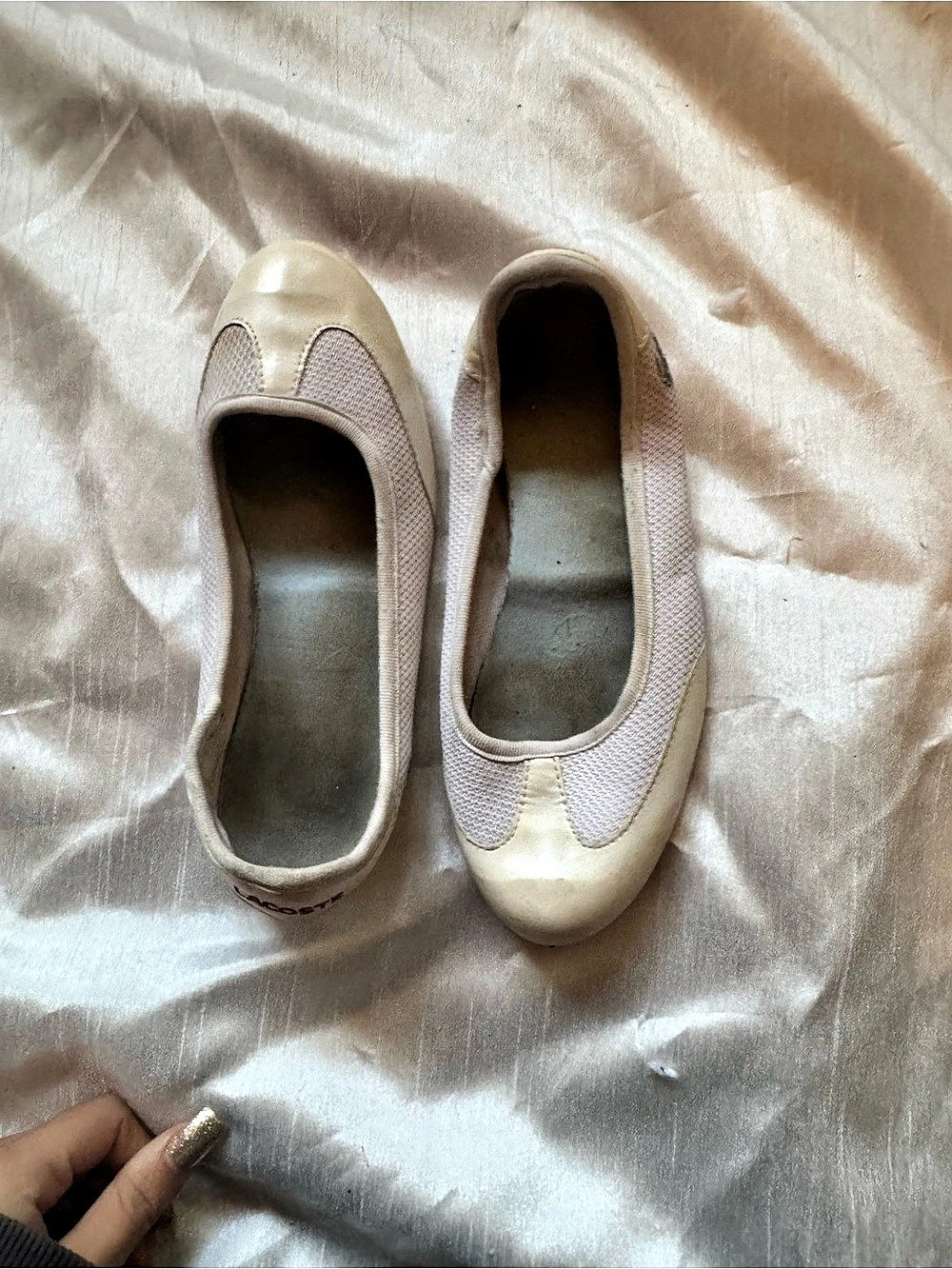 Lacoste Cessole Ballet Flat Women's White Flats